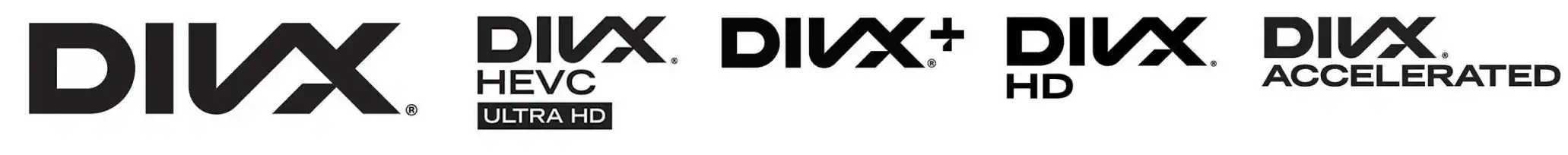 DivX Brand Logos